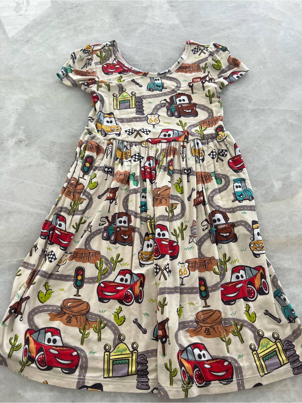 Little Sleepies cars dress, 6